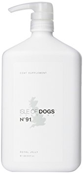 Isle of Dogs Coature No. 91 Royal Jelly Coat Supplement for Dogs with thin or shedding coats, 1 liter