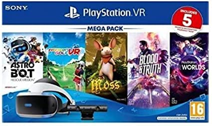 Sony PlayStationVR Mega3 with game Voucher inside the box