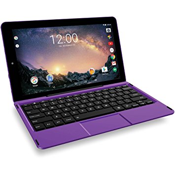 RCA Galileo Pro 11.5" 32GB Tablet with Keyboard Case Android 6.0 PURPLE Touchscreen