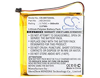 Cameron Sino Replacement Battery for Beats AEC643333, Beats Studio 2.0, Beats PA-BT05