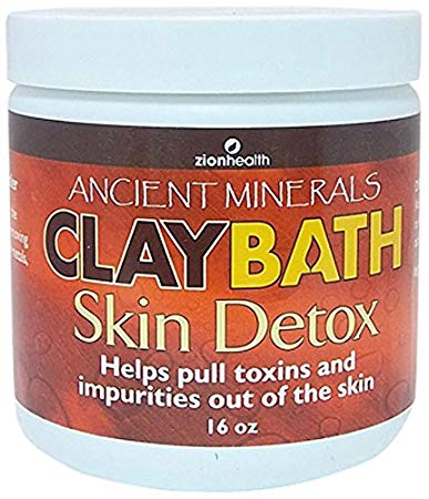 Zion Health Claybath Skin Detox, 16 Ounce