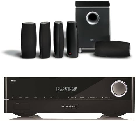 JBL CS6100BG Home Theater System with Harman Kardon AVR1510 5.1 Channel Receiver