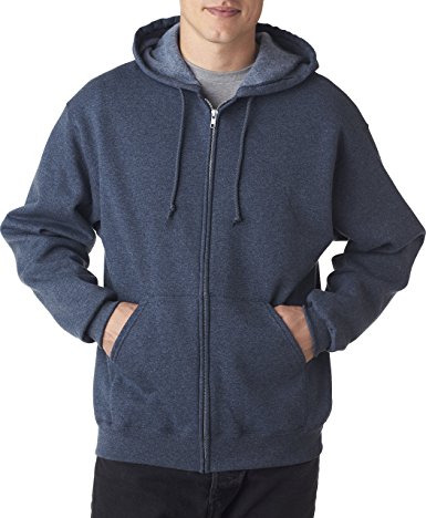 Jerzees Men's Adult Full-Zip Hooded Sweatshirt