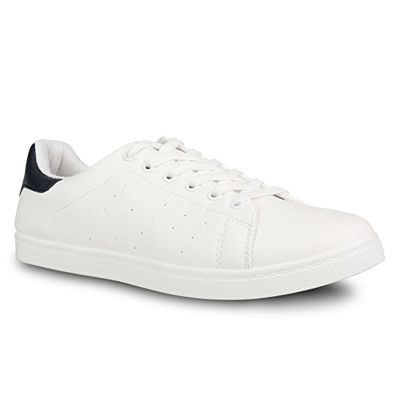 Influence Men's Steve Casual Lace Up Tennis Trainer Sneaker
