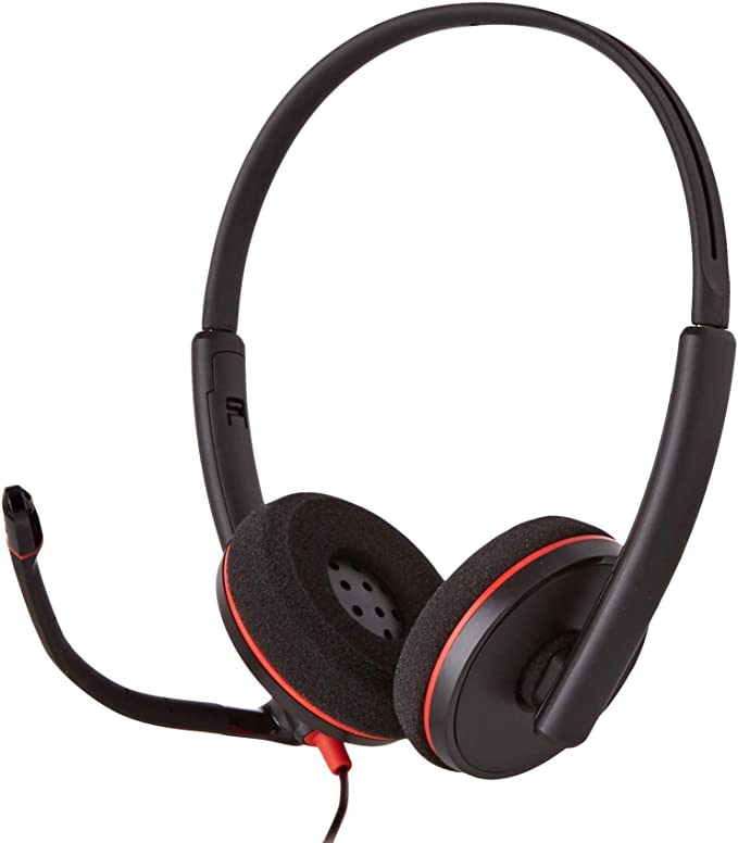 Plantronics Blackwire C3220 USB Headset - Stereo - USB Type A - Wired - 20 Hz - 20 kHz - Over-The-Head - Binaural - Supra-aural - Noise Reduction, Noise Cancelling Microphone - Black