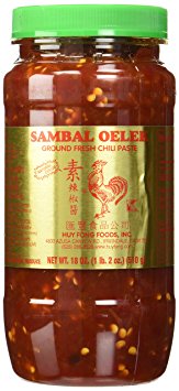 Huy Fong Foods Sambal Oelek Ground Fresh Chili Paste -- 18 oz