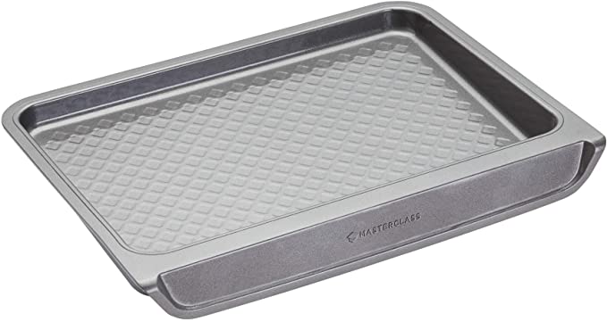 MasterClass Smart Vertical Stacking Baking Tray with Non Stick Finish, 40.5 x 31 x 5 cm