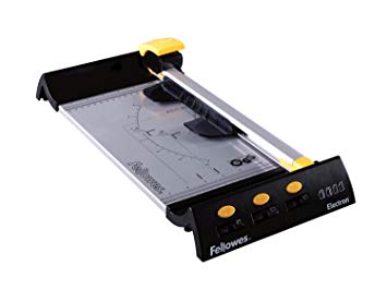 Fellowes 5410401 Small Office Rolling Paper Cutter Electron A4 - Black/Metal