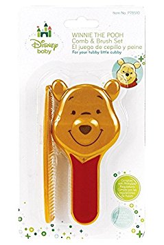 Winnie The Pooh Sculpted Comb & Brush Set