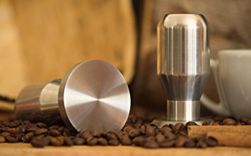 Modern Professional Coffee Espresso Tamper 100% Stainless Steel Base, Variety of Sizes. (58.35mm)