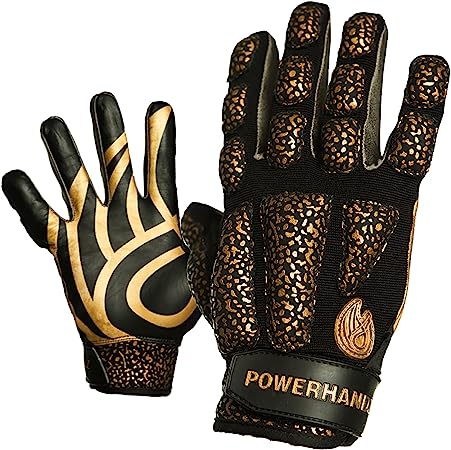 POWERHANDZ Weighted Anti-Grip Basketball Gloves for Ball Handling, Improved Dribbling, Strength and Resistance Training