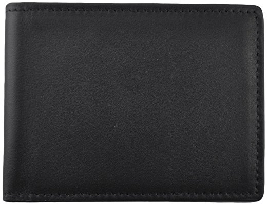 Royce Leather 100 Step Wallet, Men's Bifold Wallet Handmade in American Genuine Leather, with RFID Blocking Technology