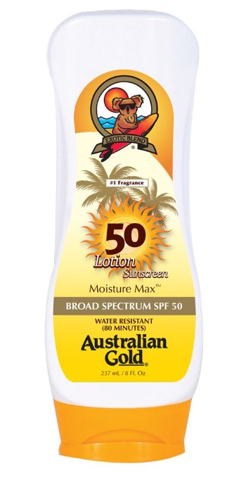 Australian Gold SPF 50  Lotion, 8 Ounce