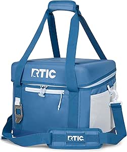 RTIC 28 Can Everyday Cooler, Soft Sided Portable Insulated Cooling for Lunch, Beach, Drink, Beverage, Travel, Camping, Picnic, for Men and Women