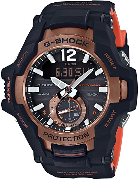 Casio GRB100-1A4 G-Shock Men's Watch Black 53.8mm Resin