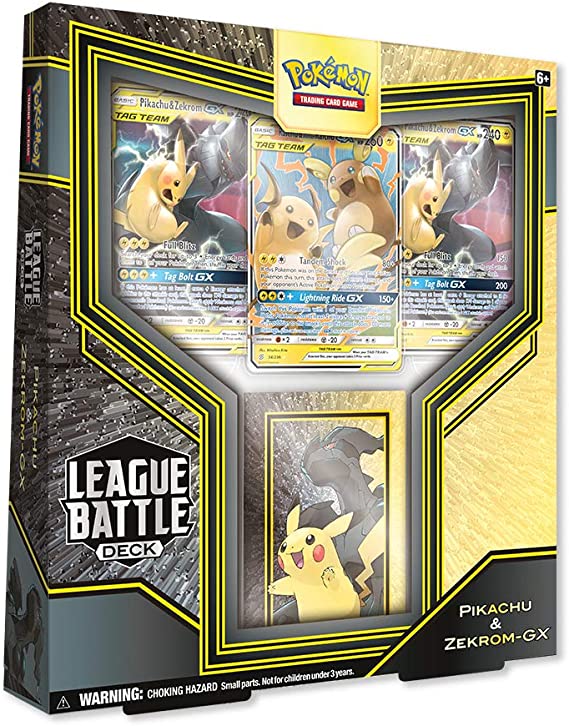 Pokémon TCG: League Battle Deck Featuring Pikachu & Zekrom-GX