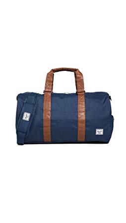 Herschel Supply Co. Novel Mid-Volume, Navy/Tan Synthetic Leather