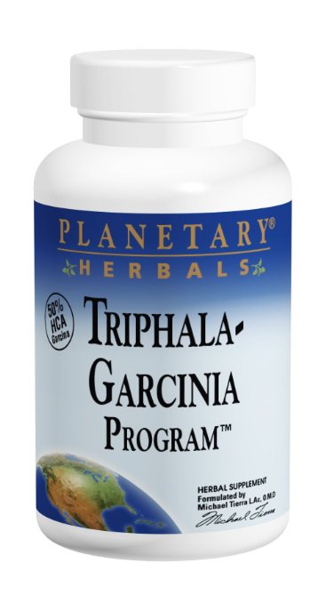 Planetary Herbals Triphala-Garcinia Program 1158 mg Tablets 120 tablets
