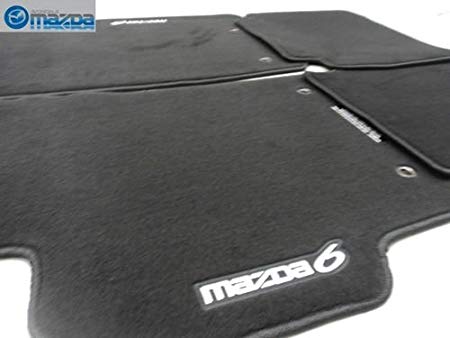 MAZDA 6 2009-2013 NEW OEM FLOOR BLACK CARPET FLOOR MATS