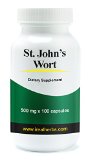 St Johns Wort - 500mg X 100 Capsules - All the Benefit of St Johns Wort Concentrated in Capsule Form