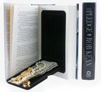 2 Pack of Book Safes, Diversion Safes made with Real Books