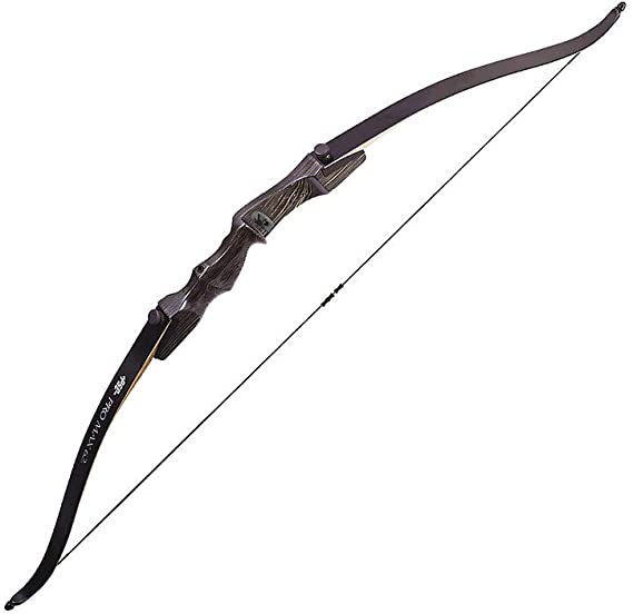 PSE Archery Pro Max Traditional Takedown Recurve Recreational Shooting Bow Set