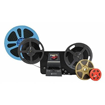Wolverine Data Film2Digital MovieMaker-PRO 8mm and Super 8 Converter, Support Up to 9" Reels, 1080p Resolution