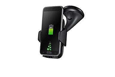 Car Mount Wireless Charging Pad,Coofun Qi Wireless Charging Vehicle Dock for Galaxy Note 5 7/S7 Edge/S6 Edge Plus/Nexus 6/Lumia 920 and other Phones- Black
