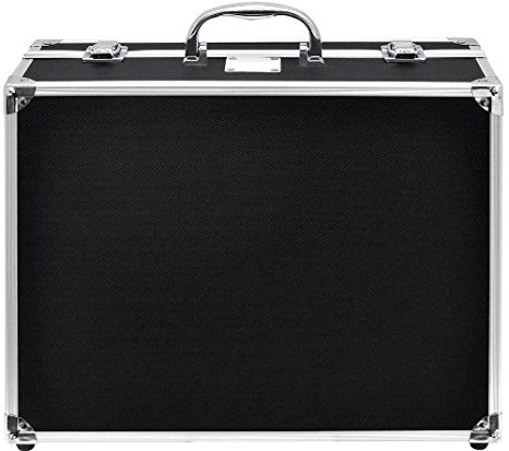 Xit XTHC20 13 x 10.25 x 5.125 Inches Small Hard Photographic Equipment Case with Carrying Handle (Black)
