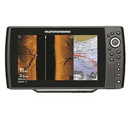 Humminbird 410120-1 Helix 10 CHIRP Mega Si GPS G2N Fishing Charts & Maps