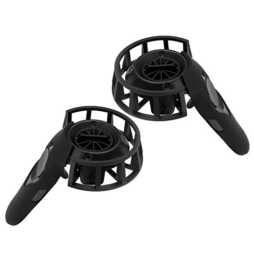 2 Packs Protective Frame and Silicon Protective Case for HTC VIVE Controllers MDW