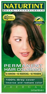 Naturtint Permanent Hair Color - 4G Golden Chestnut, 5.28 fl oz (6-pack)