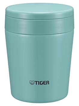 Tiger MCL-A030 AM Vacuum Insulated Thermal Soup Cup, Stainless Steel, Wide Mouth, 10 oz/0.30L, Mint Blue