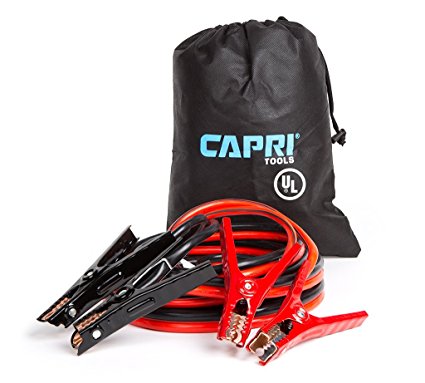 Capri Tools CP21080-UL Booster Cable with Storage Bag