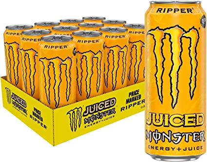 Monster Juiced Ripper 500 ml Case of 12