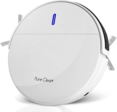 Pure Clean Smart Cleaner-Automatic Robot Cleaning Vacuum, White