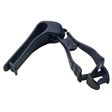 Ergodyne Squids 3405 Glove Grabber with Belt Clip, Black