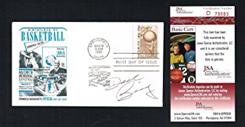 Dave Bing signed autograph auto Basketball Hall of Fame FDC First Day Cover JSA