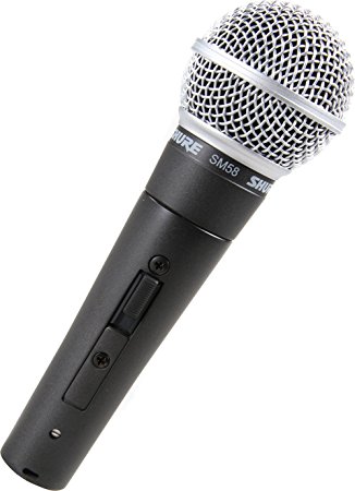 Shure SM58S Vocal On/Off Switch Microphone