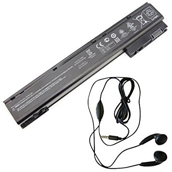 Amsahr Replacement Battery for HP ZBook 17, ZBook 15, ZBook 15 Mobile Workstation - Includes Stereo Earphone
