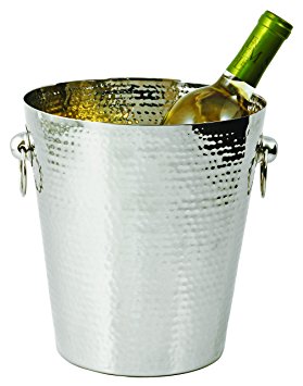 Hammered Metal Ice Bucket by Viski