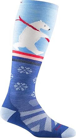 Darn Tough Women's Due North OTC Midweight Ski and Snowboard Sock (Style 8025) -