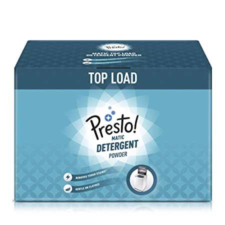 Amazon Brand - Presto! Detergent Powder - 6 kg
