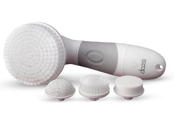 Top Rated Skin Cleaning Brush for Body and Face. Microdermabrasion Exfoliator System, Pore Minimizer, Acne Spots, Scar, Body Acne Treatment. Dark Spot Corrector. Perfect Skin Brushing System by daisi
