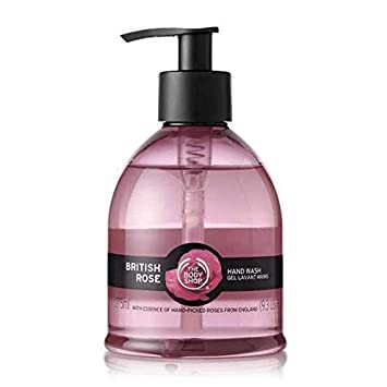 The Body Shop British Rose Hand Wash, 9.3 Fl Oz