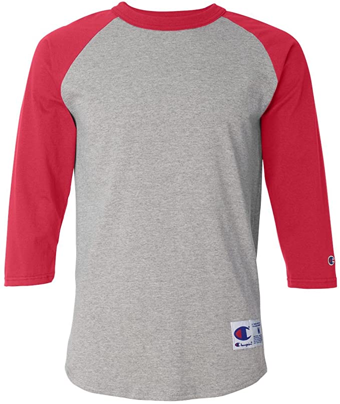 Champion Men's Raglan Baseball T-Shirt