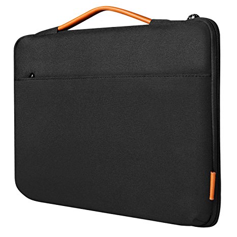 Inateck Shockproof Laptop Sleeve Case Briefcase Spill Resistant for 15-15.6 Inch Laptops, Notebooks, Ultrabooks, Netbooks, with Extra Storage Space