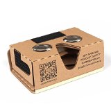 SainSonic DIY Virtual Reality 3D Google Glasses Cardboard Box V2 for Smartphones
