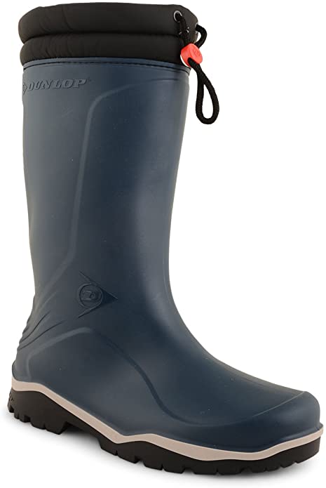 Mens Womens Blizzard Dunlop Padded Collar Waterproof Wellies Wellington Boots