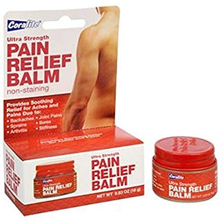 [3-Pack] Coralite Ultra Strength Pain Relief Balm Cream Ointment by Coralite
